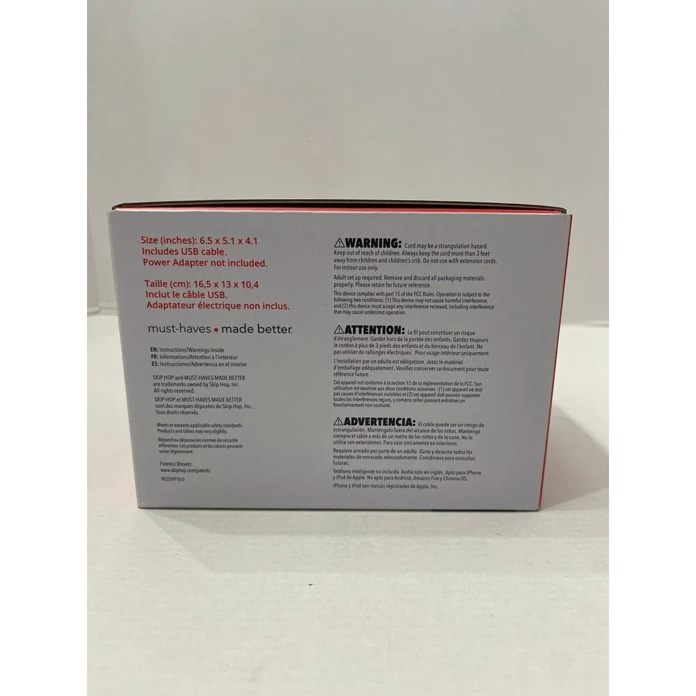 Skip Hop 3-In-1 Smart Snail Sound & Routine Machine New In Box - Picture 5 of 10